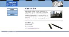 Desktop Screenshot of adnovacorp.com